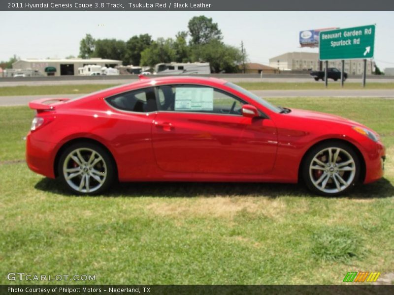  2011 Genesis Coupe 3.8 Track Tsukuba Red