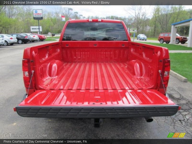 Victory Red / Ebony 2011 Chevrolet Silverado 1500 LT Extended Cab 4x4