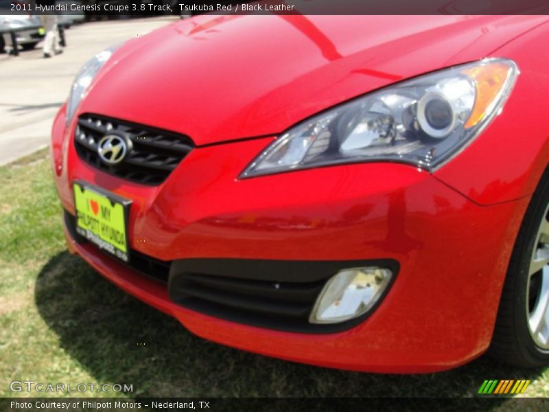 Tsukuba Red / Black Leather 2011 Hyundai Genesis Coupe 3.8 Track