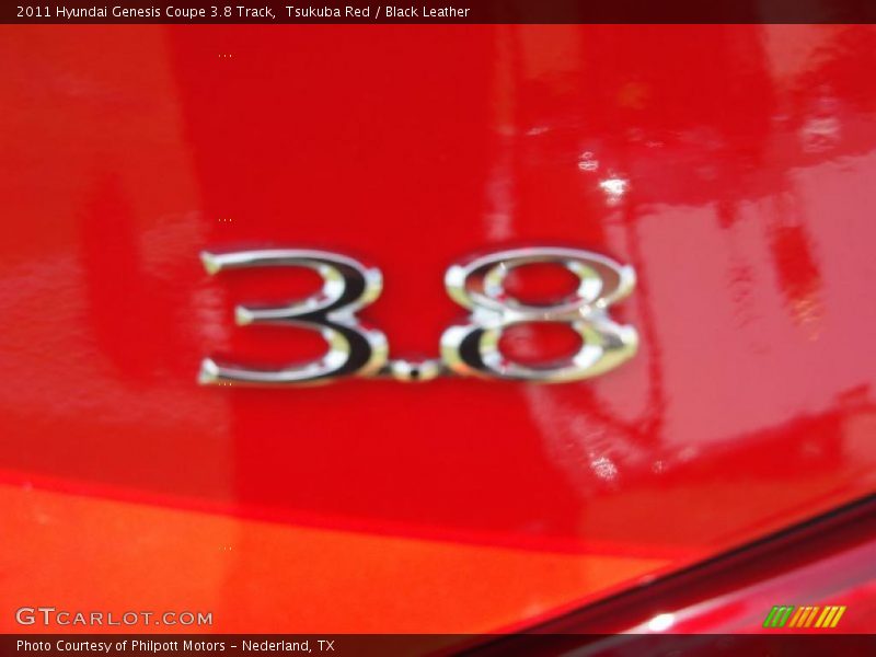 Tsukuba Red / Black Leather 2011 Hyundai Genesis Coupe 3.8 Track
