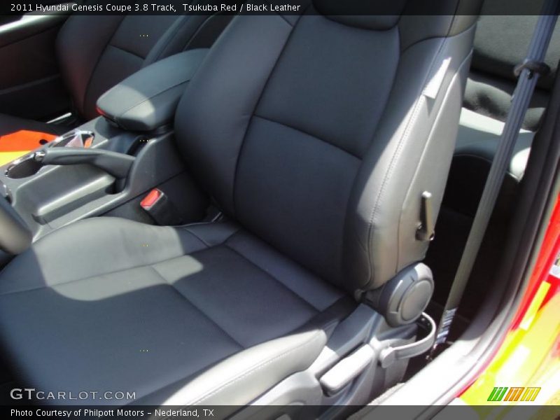  2011 Genesis Coupe 3.8 Track Black Leather Interior