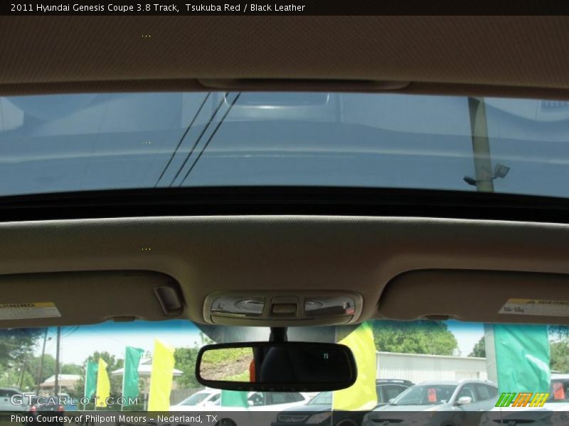 Tsukuba Red / Black Leather 2011 Hyundai Genesis Coupe 3.8 Track