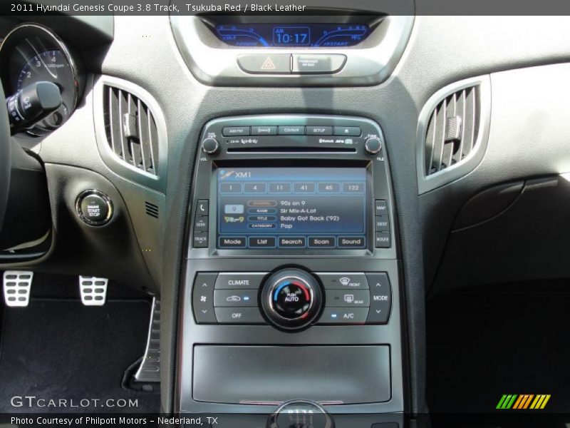 Controls of 2011 Genesis Coupe 3.8 Track