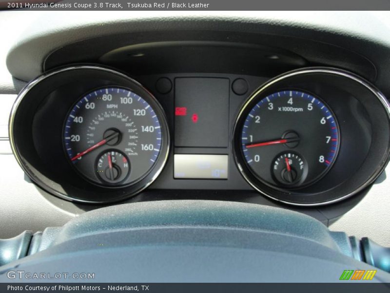  2011 Genesis Coupe 3.8 Track 3.8 Track Gauges