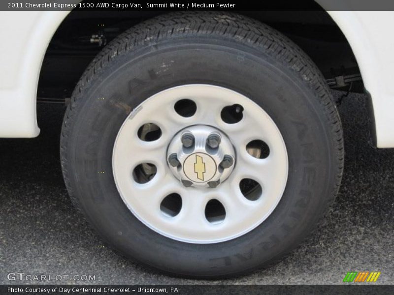  2011 Express 1500 AWD Cargo Van Wheel