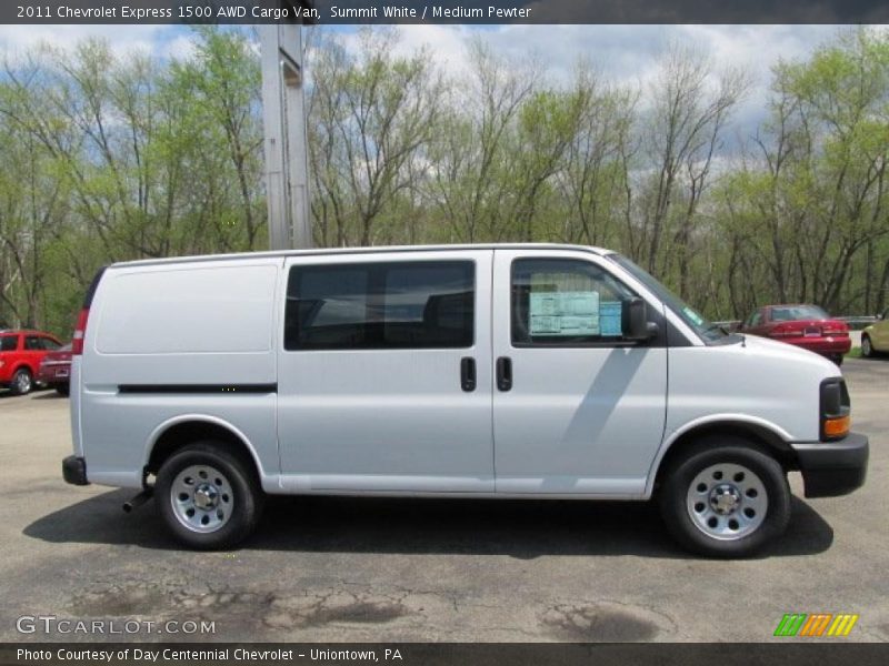  2011 Express 1500 AWD Cargo Van Summit White