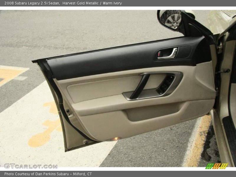 Harvest Gold Metallic / Warm Ivory 2008 Subaru Legacy 2.5i Sedan