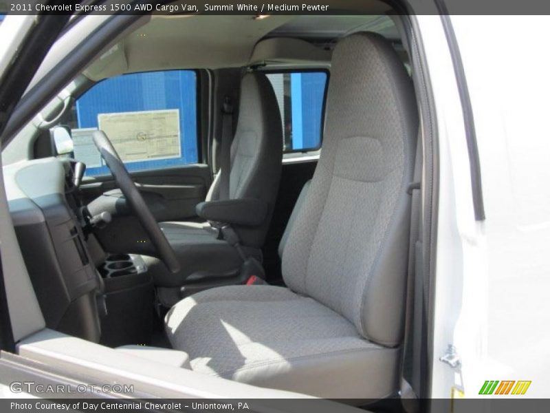 Summit White / Medium Pewter 2011 Chevrolet Express 1500 AWD Cargo Van
