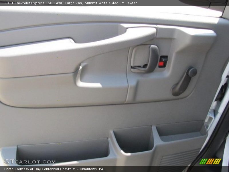 Summit White / Medium Pewter 2011 Chevrolet Express 1500 AWD Cargo Van