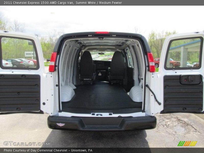 Summit White / Medium Pewter 2011 Chevrolet Express 1500 AWD Cargo Van