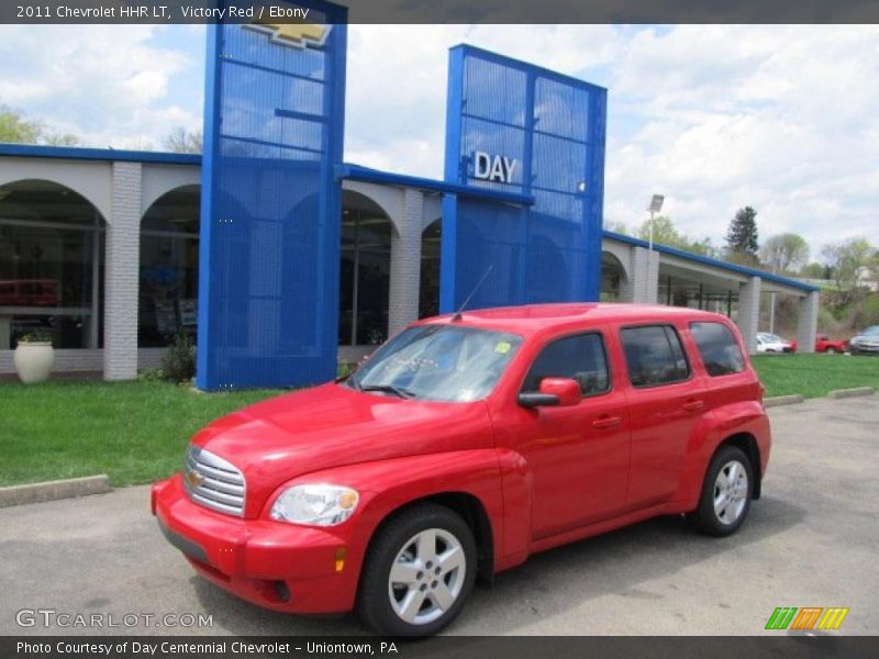 Victory Red / Ebony 2011 Chevrolet HHR LT