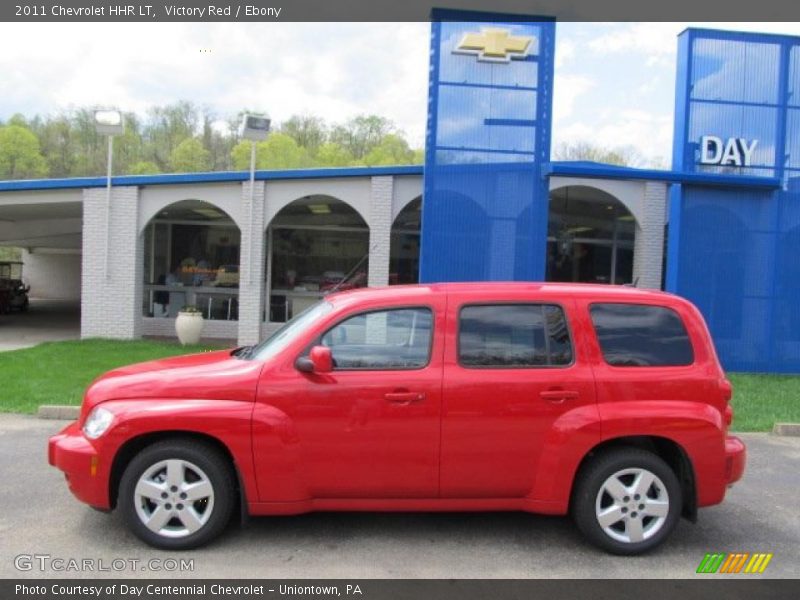 Victory Red / Ebony 2011 Chevrolet HHR LT