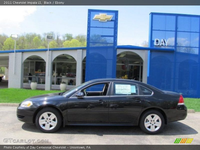 Black / Ebony 2011 Chevrolet Impala LS