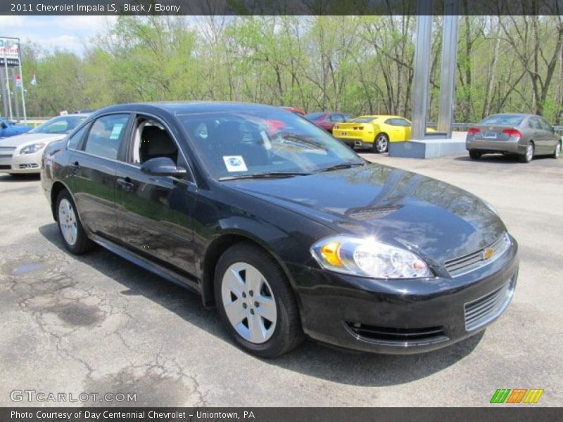 Black / Ebony 2011 Chevrolet Impala LS