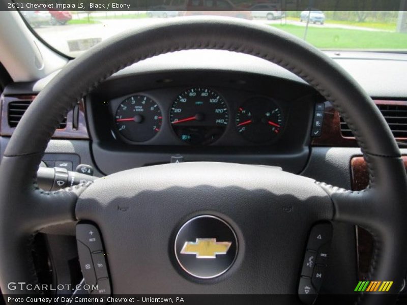 Black / Ebony 2011 Chevrolet Impala LS