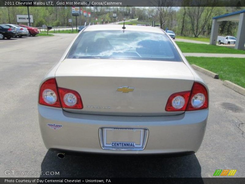 Gold Mist Metallic / Cocoa/Cashmere 2011 Chevrolet Malibu LTZ