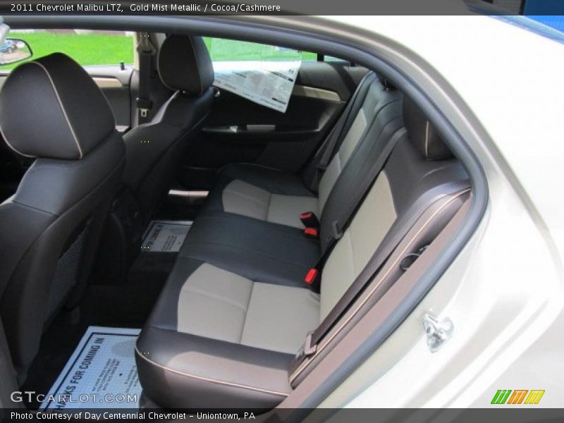 Gold Mist Metallic / Cocoa/Cashmere 2011 Chevrolet Malibu LTZ