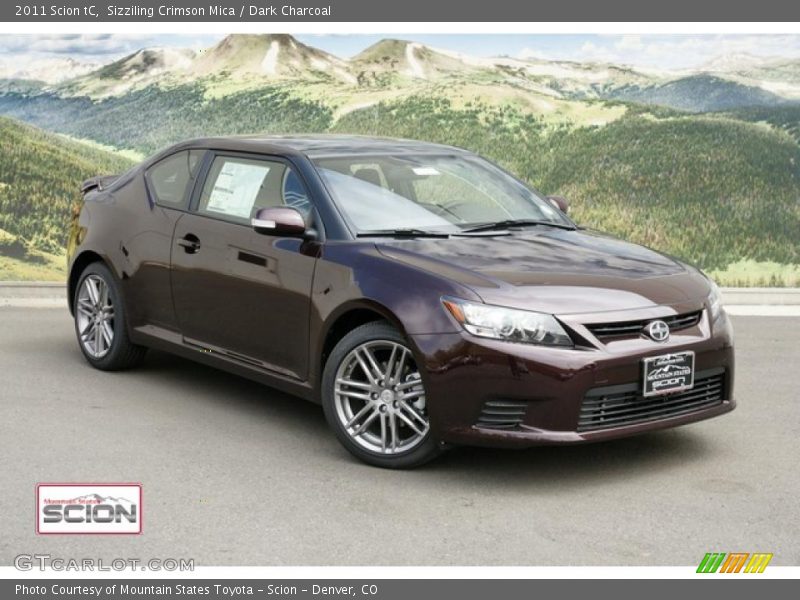 Sizziling Crimson Mica / Dark Charcoal 2011 Scion tC