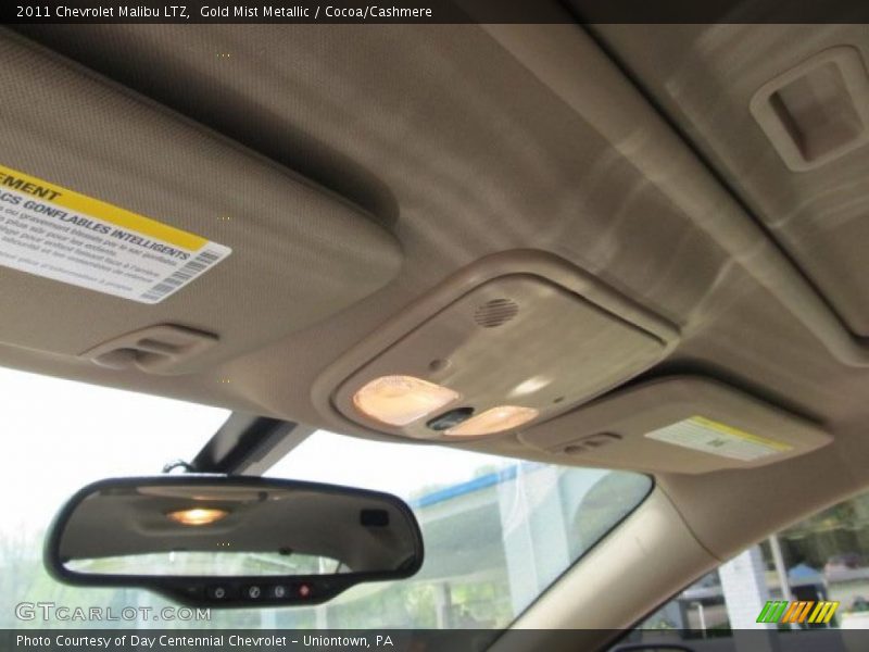 Gold Mist Metallic / Cocoa/Cashmere 2011 Chevrolet Malibu LTZ