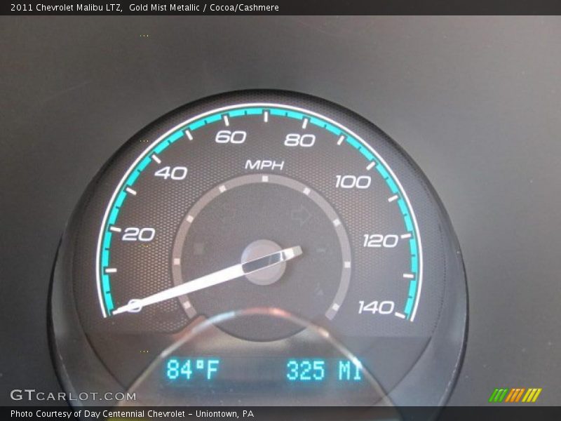 Gold Mist Metallic / Cocoa/Cashmere 2011 Chevrolet Malibu LTZ