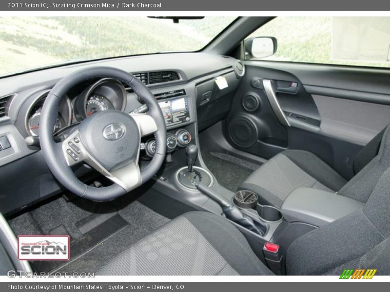 Sizziling Crimson Mica / Dark Charcoal 2011 Scion tC