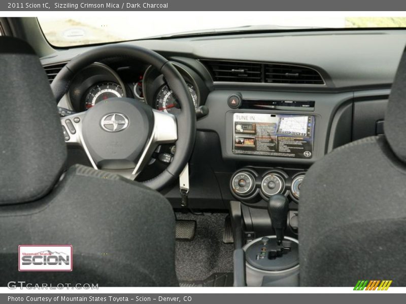 Sizziling Crimson Mica / Dark Charcoal 2011 Scion tC