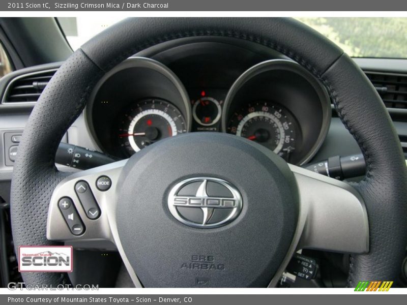 Sizziling Crimson Mica / Dark Charcoal 2011 Scion tC