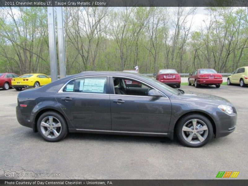 Taupe Gray Metallic / Ebony 2011 Chevrolet Malibu LT