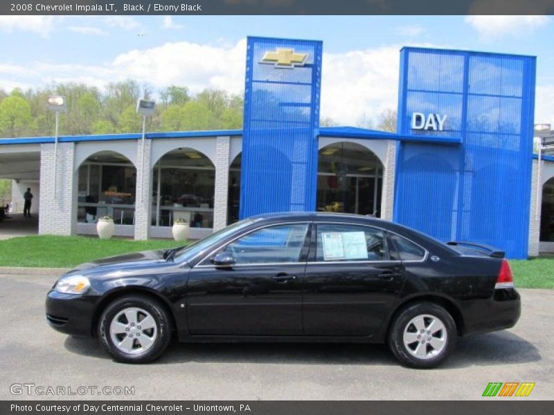 Black / Ebony Black 2008 Chevrolet Impala LT