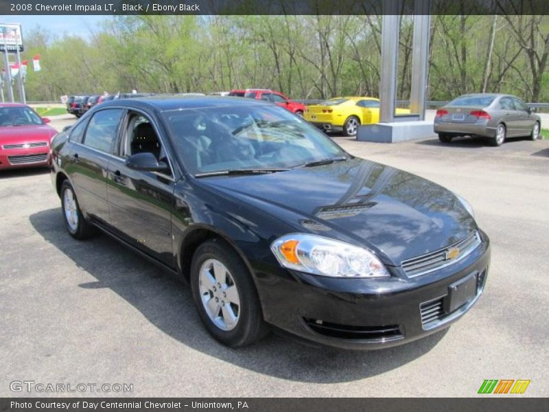 Black / Ebony Black 2008 Chevrolet Impala LT