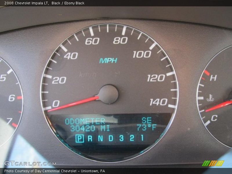 Black / Ebony Black 2008 Chevrolet Impala LT