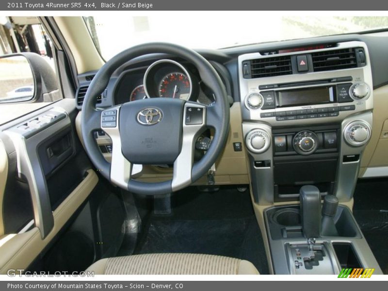 Black / Sand Beige 2011 Toyota 4Runner SR5 4x4