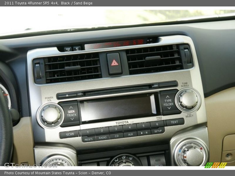 Black / Sand Beige 2011 Toyota 4Runner SR5 4x4