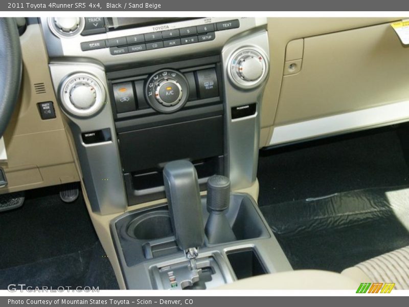 Black / Sand Beige 2011 Toyota 4Runner SR5 4x4