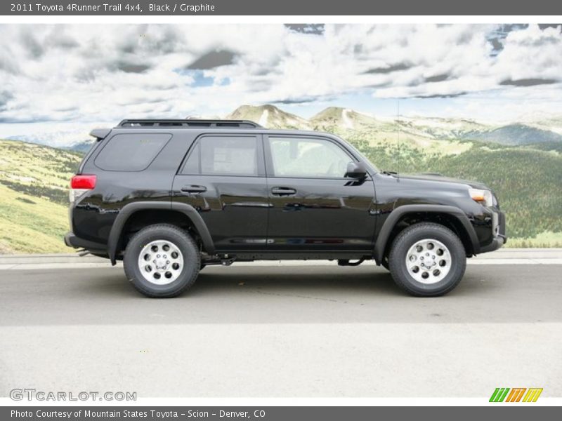 Black / Graphite 2011 Toyota 4Runner Trail 4x4