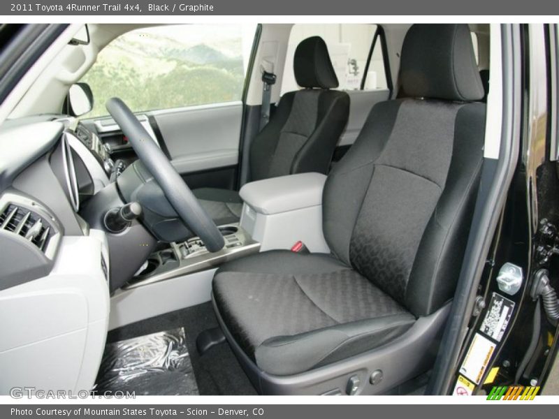  2011 4Runner Trail 4x4 Graphite Interior