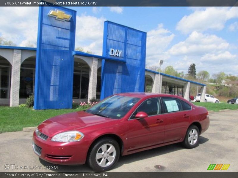 Sport Red Metallic / Gray 2006 Chevrolet Impala LT