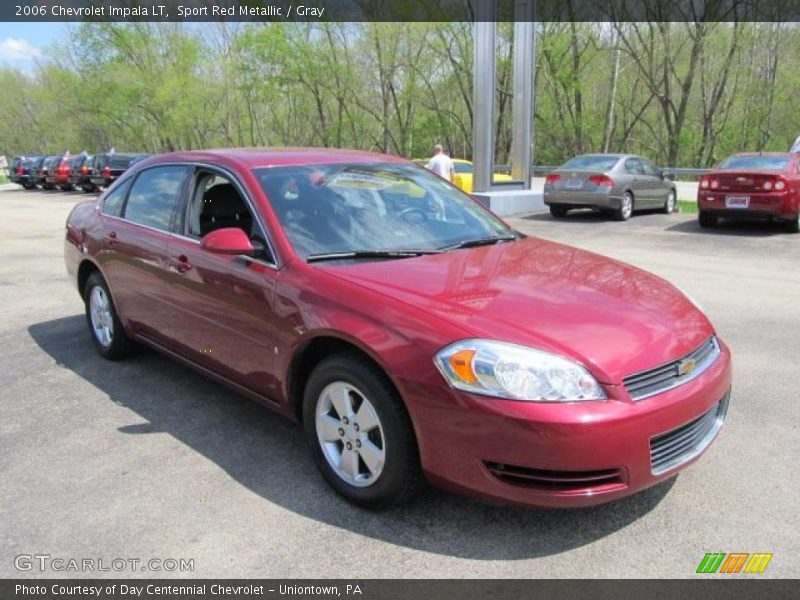 Sport Red Metallic / Gray 2006 Chevrolet Impala LT