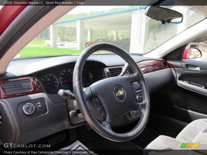 Sport Red Metallic / Gray 2006 Chevrolet Impala LT