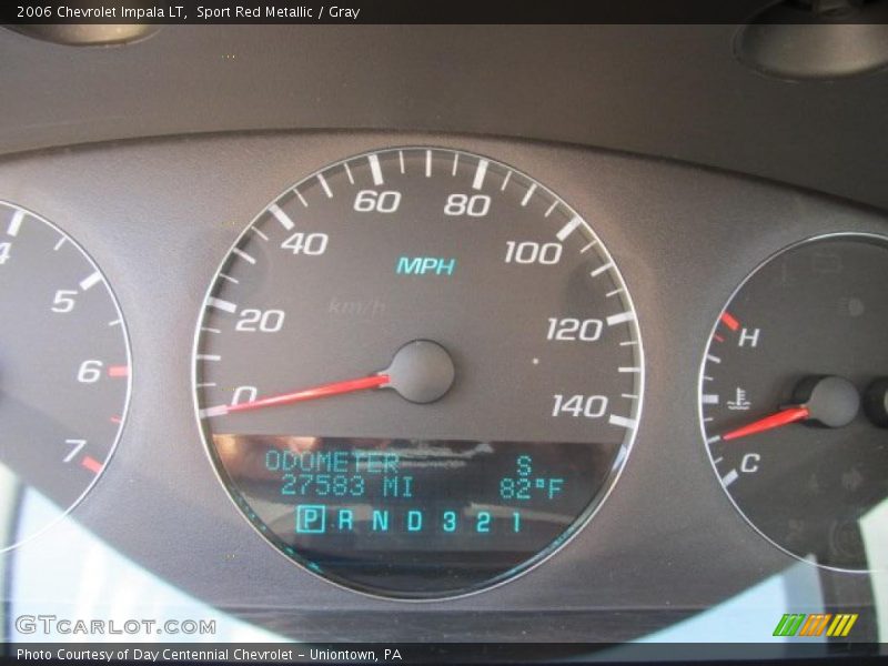 Sport Red Metallic / Gray 2006 Chevrolet Impala LT