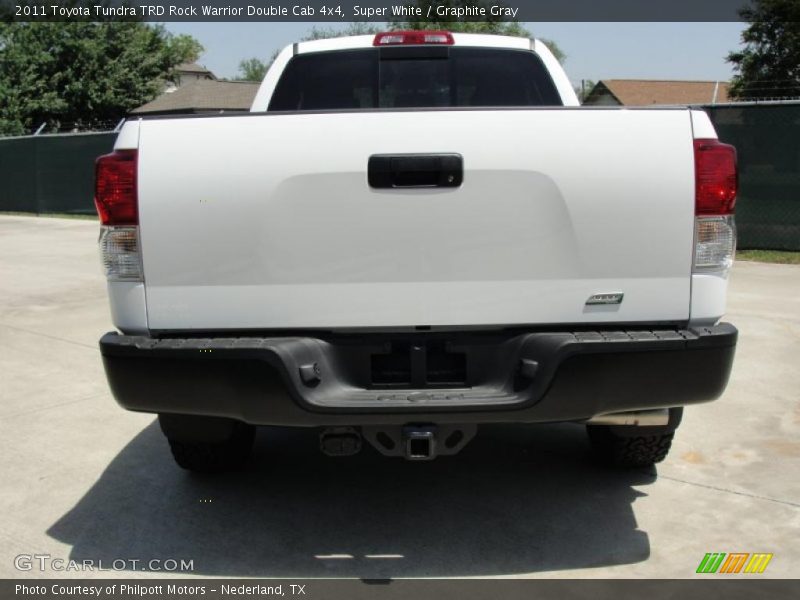 Super White / Graphite Gray 2011 Toyota Tundra TRD Rock Warrior Double Cab 4x4