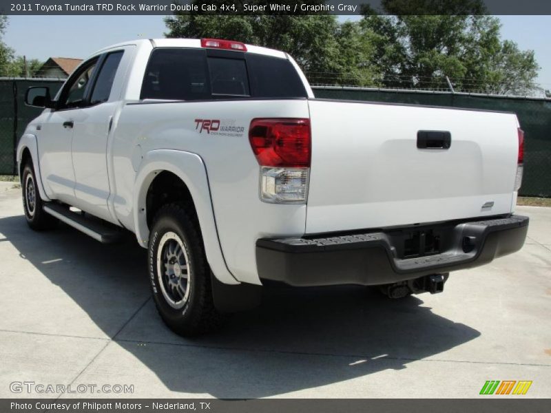 Super White / Graphite Gray 2011 Toyota Tundra TRD Rock Warrior Double Cab 4x4