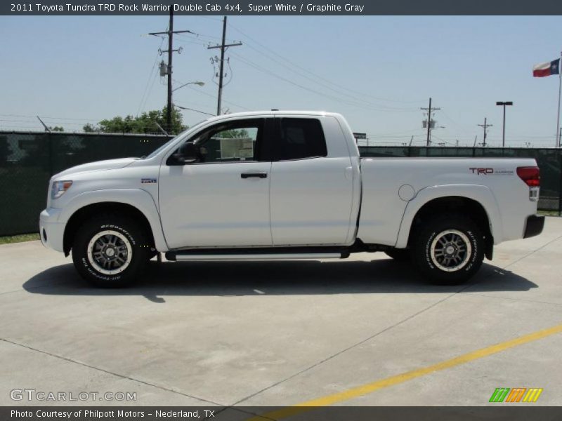 Super White / Graphite Gray 2011 Toyota Tundra TRD Rock Warrior Double Cab 4x4