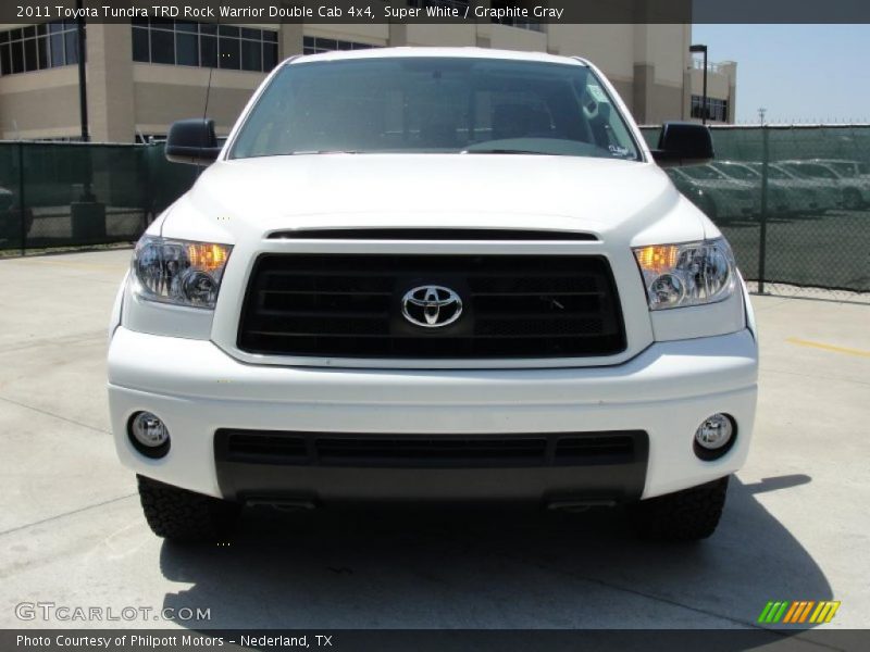 Super White / Graphite Gray 2011 Toyota Tundra TRD Rock Warrior Double Cab 4x4