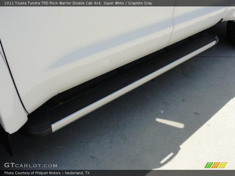 Super White / Graphite Gray 2011 Toyota Tundra TRD Rock Warrior Double Cab 4x4