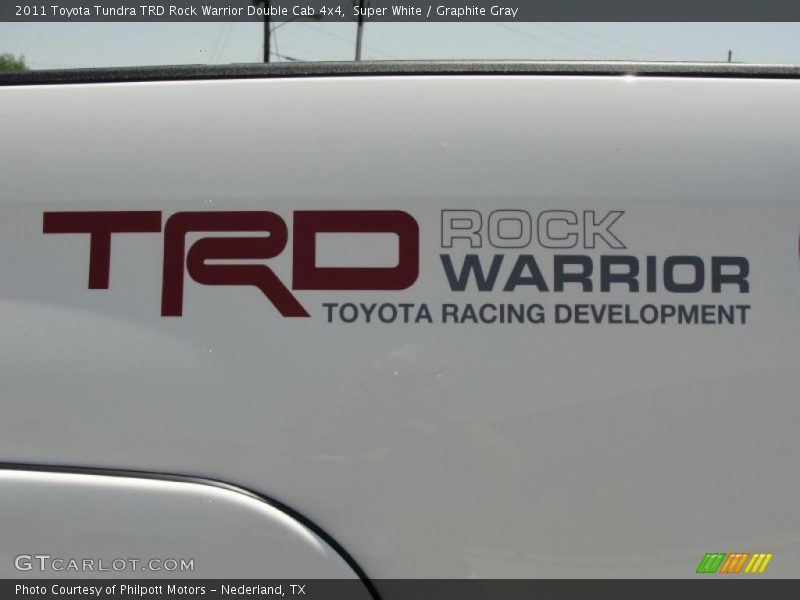  2011 Tundra TRD Rock Warrior Double Cab 4x4 Logo