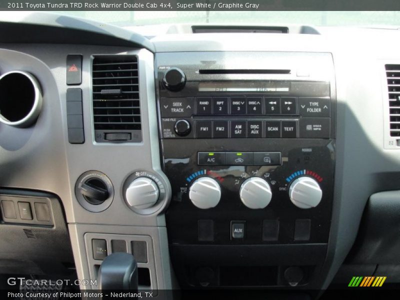 Super White / Graphite Gray 2011 Toyota Tundra TRD Rock Warrior Double Cab 4x4