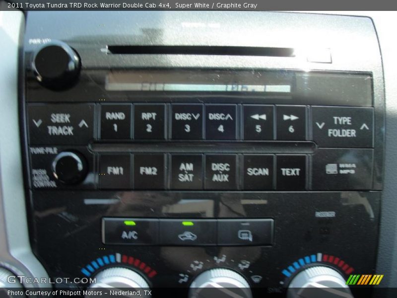 Super White / Graphite Gray 2011 Toyota Tundra TRD Rock Warrior Double Cab 4x4
