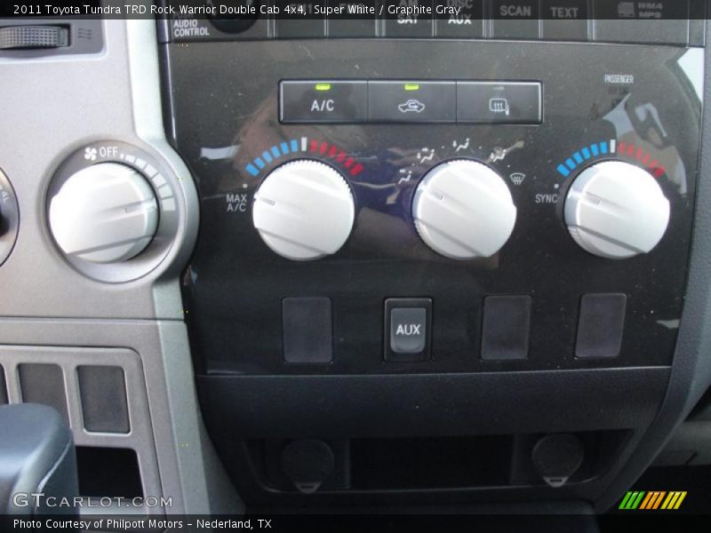 Controls of 2011 Tundra TRD Rock Warrior Double Cab 4x4