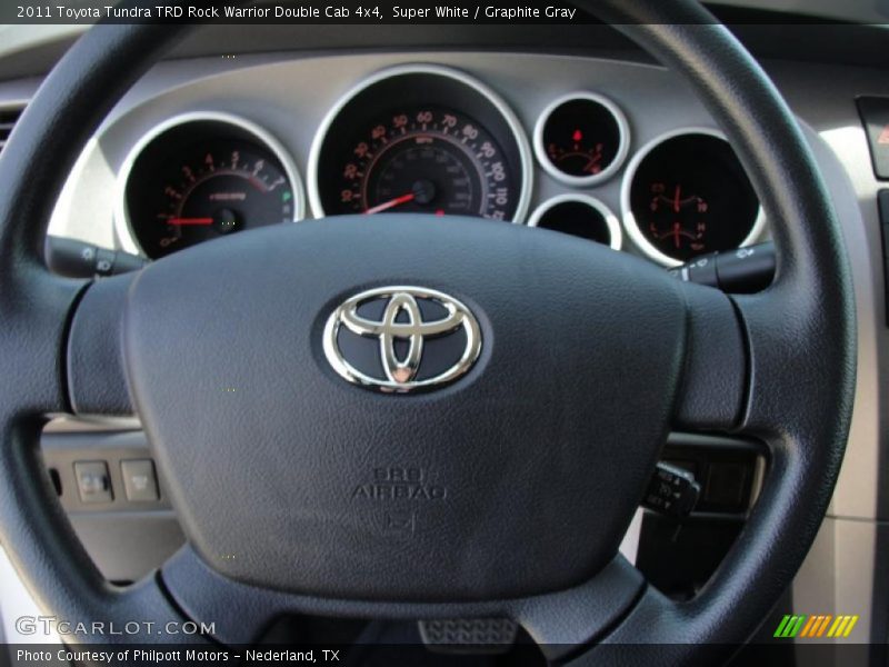 Super White / Graphite Gray 2011 Toyota Tundra TRD Rock Warrior Double Cab 4x4
